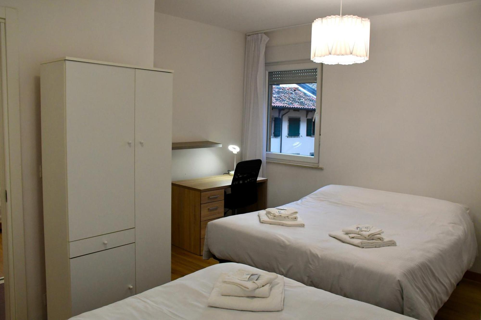 Ampio Trilocale A Udine Centro Apartment Luaran gambar